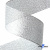 Лента металлизированная "ОмТекс", 50 мм/уп.22,8+/-0,5м, цв.- серебро - купить в Нижнем Новгороде. Цена: 149.71 руб.