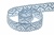 Тесьма кружевная 0621-1346А, шир. 13 мм/уп. 20+/-1 м, цвет 132-голубой - купить в Нижнем Новгороде. Цена: 569.26 руб.