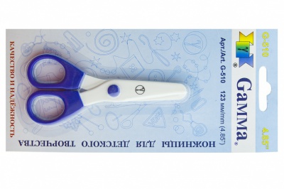 Ножницы G-510 детские 123 мм - купить в Нижнем Новгороде. Цена: 137.45 руб.