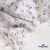 Ткань Муслин принт, 100% хлопок, 125 гр/м2, шир. 140 см, #2308 цв. 6 белый с цветком - купить в Нижнем Новгороде. Цена 413.11 руб.