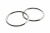 Кольцо металлическое №40 мм, цв.-никель - купить в Нижнем Новгороде. Цена: 4.45 руб.