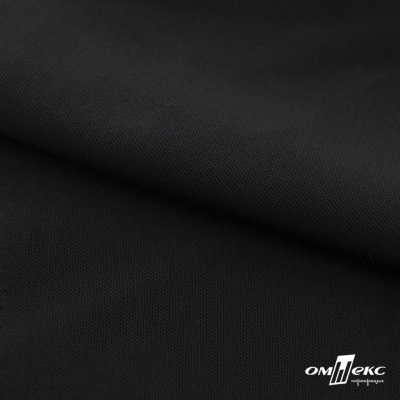 Ткань костюмная "Фабио" 80% P, 16% R, 4% S, 245 г/м2, шир.150 см, цв-черный #1 - купить в Нижнем Новгороде. Цена 470.17 руб.