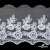 Кружево на сетке LY1985, шир.120 мм, (уп. 13,7 м ), цв.01-белый - купить в Нижнем Новгороде. Цена: 877.53 руб.