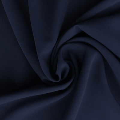 Костюмная ткань "Элис", 220 гр/м2, шир.150 см, цвет т.синий - купить в Нижнем Новгороде. Цена 308 руб.