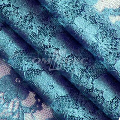 Кружевное полотно стрейч 15A61/BLUE, 100 гр/м2, шир.150см - купить в Нижнем Новгороде. Цена 1 581 руб.