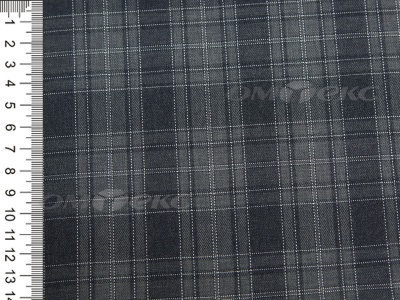 Ткань костюмная клетка 25235 2003, 185 гр/м2, шир.150см, цвет серый/сер - купить в Нижнем Новгороде. Цена 