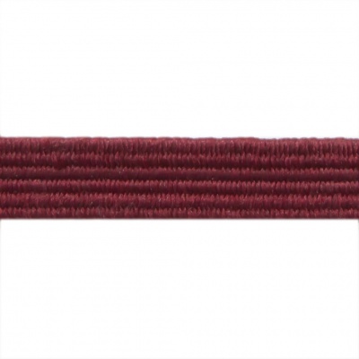 Резиновые нити с текстильным покрытием, шир. 6 мм ( упак.30 м/уп), цв.- 88-бордо - купить в Нижнем Новгороде. Цена: 155.22 руб.