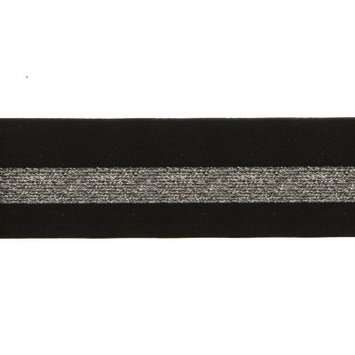 #2/6-Лента эластичная вязаная с рисунком шир.52 мм (45,7+/-0,5 м/бобина) - купить в Нижнем Новгороде. Цена: 69.33 руб.