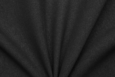 Ткань костюмная 24880 2022, 220 гр/м2, шир.150см, цвет чёрный - купить в Нижнем Новгороде. Цена 446.45 руб.