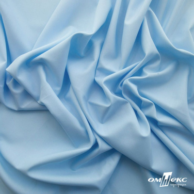 Ткань сорочечная Илер 100%полиэстр, 120 г/м2 ш.150 см, цв.голубой - купить в Нижнем Новгороде. Цена 290.24 руб.