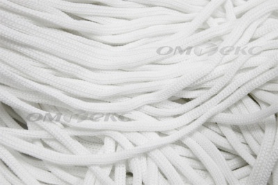 Шнур Т-02 (4с2) мелкое плетение 4мм 100 м белый - купить в Нижнем Новгороде. Цена: 2.50 руб.