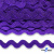 Тесьма вьюнчик 0381-0050, 5 мм/упак.33+/-1м, цвет 9530-фиолетовый - купить в Нижнем Новгороде. Цена: 107.26 руб.