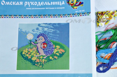 ОМБН-2 Набор для вышивания (бисер+мулине) - купить в Нижнем Новгороде. Цена: 197.50 руб.