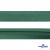 Косая бейка атласная "Омтекс" 15 мм х 132 м, цв. 056 темный зеленый - купить в Нижнем Новгороде. Цена: 225.81 руб.