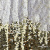 Трикотажное полотно, Сетка с пайетками, шир.130 см, #315, цв.-белый/золото - купить в Нижнем Новгороде. Цена 693.39 руб.