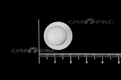 Пуговица поварская "Пукля", 10 мм, цвет белый - купить в Нижнем Новгороде. Цена: 2.28 руб.