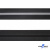 Рулонная молния с покрытием PVC спираль тип 3 (упак.270м) -черная с полосой СВО - купить в Нижнем Новгороде. Цена: 12.74 руб.