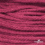 Шнур плетеный d-6 мм, 70% хлопок 30% полиэстер, уп.90+/-1 м, цв.1068-фуксия - купить в Нижнем Новгороде. Цена: 588 руб.
