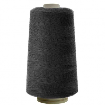 Швейные нитки (армированные) 28S/2, нам. 2 500 м, цвет чёрный - купить в Нижнем Новгороде. Цена: 139.91 руб.