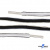 Шнурки #4-27, круглые 130 см, двухцветные (черно/белый) - купить в Нижнем Новгороде. Цена: 47.04 руб.
