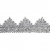 Тесьма металлизированная 0384-0240, шир. 40 мм/уп. 25+/-1 м, цвет серебро - купить в Нижнем Новгороде. Цена: 490.74 руб.