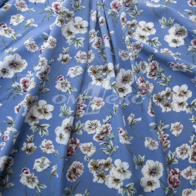 Плательная ткань "Фламенко" 12.1, 80 гр/м2, шир.150 см, принт растительный - купить в Нижнем Новгороде. Цена 243.96 руб.