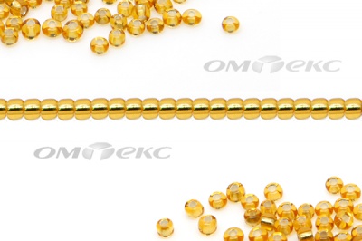 Бисер (SL) 11/0 ( упак.100 гр) цв.22 - золото - купить в Нижнем Новгороде. Цена: 53.34 руб.