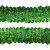 Тесьма с пайетками D4, шир. 30 мм/уп. 25+/-1 м, цвет зелёный - купить в Нижнем Новгороде. Цена: 1 087.39 руб.