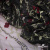 Сетка с вышивкой "Мадрид" 135 г/м2, 100% нейлон, ширина 130 см, Цвет 4/Черный - купить в Нижнем Новгороде. Цена 980 руб.