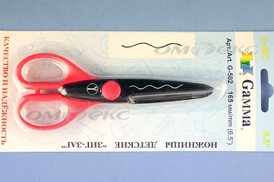 Ножницы G-502 детские 165 мм - купить в Нижнем Новгороде. Цена: 292.21 руб.