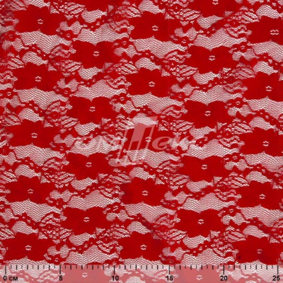 Кружевное полотно стрейч 15A61/RED, 100 гр/м2, шир.150см - купить в Нижнем Новгороде. Цена 1 580.95 руб.