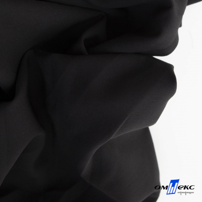 Ткань костюмная "Фабио" 80% P, 16% R, 4% S, 245 г/м2, шир.150 см, цв-черный #1 - купить в Нижнем Новгороде. Цена 474.97 руб.