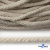 Шнур плетеный d-6 мм круглый, 70% хлопок 30% полиэстер, уп.90+/-1 м, цв.1077-лён - купить в Нижнем Новгороде. Цена: 588 руб.