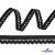 Лента эластичная вязаная (резинка бельевая), #3832, шир.13 мм, цв.чёрная - купить в Нижнем Новгороде. Цена: 10.49 руб.