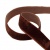 Лента бархатная нейлон, шир.12 мм, (упак. 45,7м), цв.120-шоколад - купить в Нижнем Новгороде. Цена: 396 руб.
