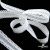 Резинка бельевая ажурная #6185, шир.16 мм, цв.белый - купить в Нижнем Новгороде. Цена: 13.72 руб.