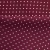 Креп стрейч Амузен, 85 г/м2, 19-2024 (темный рубин)/белый мелкий горох, шир.150 см - купить в Нижнем Новгороде. Цена 222.75 руб.