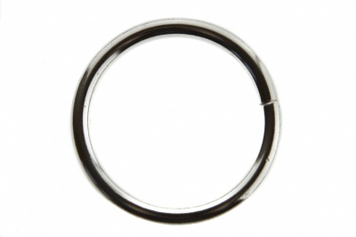 Кольцо металлическое d-38 мм, цв.-никель - купить в Нижнем Новгороде. Цена: 4.89 руб.