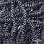 Шнурки #107-16, круглые 130 см, двухцветные цв.серый/чёрный - купить в Нижнем Новгороде. Цена: 31.89 руб.