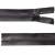 Молния водонепроницаемая PVC Т-7, 20 см, неразъемная, цвет (301)-т.серый - купить в Нижнем Новгороде. Цена: 21.78 руб.