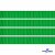 Репсовая лента 019, шир. 6 мм/уп. 50+/-1 м, цвет зелёный - купить в Нижнем Новгороде. Цена: 87.54 руб.