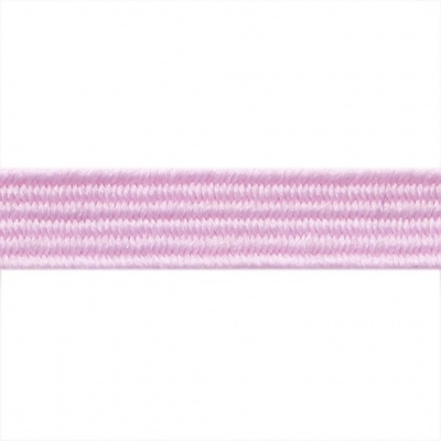 Резиновые нити с текстильным покрытием, шир. 6 мм ( упак.30 м/уп), цв.- 80-розовый - купить в Нижнем Новгороде. Цена: 155.22 руб.
