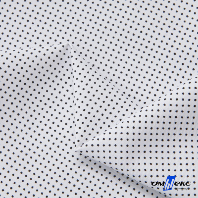 Ткань сорочечная Этна, 120 г/м2, 58% пэ,42% хл, (арт.112) принтованная, шир.150 см, горох - купить в Нижнем Новгороде. Цена 356.25 руб.