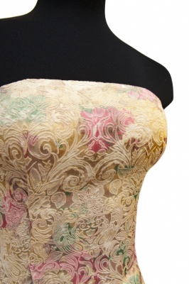 Ткань костюмная (принт) T005 3#, 270 гр/м2, шир.150см - купить в Нижнем Новгороде. Цена 610.65 руб.
