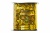 Пайетки "ОмТекс" на нитях, SILVER SHINING, 6 мм F / упак.91+/-1м, цв. 48 - золото - купить в Нижнем Новгороде. Цена: 356.19 руб.
