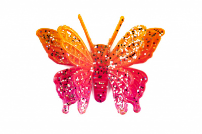 Бабочка декоративная пластиковая #10 - купить в Нижнем Новгороде. Цена: 7.09 руб.