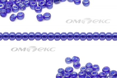Бисер (TL) 11/0 ( упак.100 гр) цв.108 - синий - купить в Нижнем Новгороде. Цена: 44.80 руб.