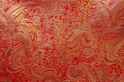 Ткань костюмная жаккард №15, 140 гр/м2, шир.150см, цвет красный - купить в Нижнем Новгороде. Цена 475.65 руб.