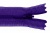 Молния потайная Т3 866, 20 см, капрон, цвет фиолетовый - купить в Нижнем Новгороде. Цена: 5.27 руб.