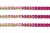 Пайетки "ОмТекс" на нитях, CREAM, 6 мм С / упак.73+/-1м, цв. 89 - розовый - купить в Нижнем Новгороде. Цена: 468.37 руб.